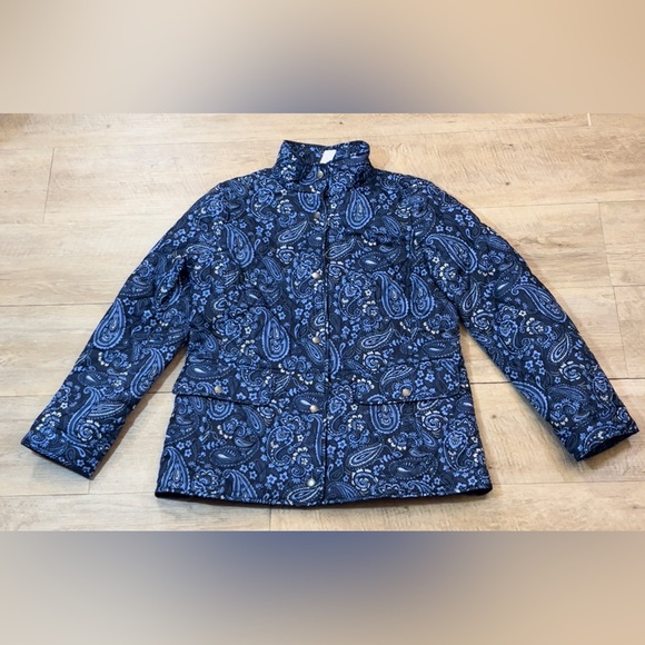 NWT Talbots Quilted Paisley Jacket Size Medium - Picture 4 of 9